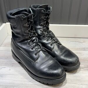 Vintage Rocky Size 11 MW  RB1950 Made in USA Basics Insulated Duty Black Boots